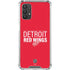 NHL Detroit Red Wings Lineup Galaxy A32 5G Clear Case