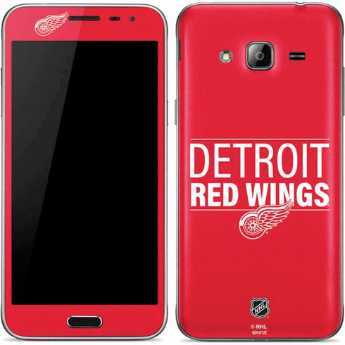 NHL Detroit Red Wings Lineup Galaxy J3 Skin