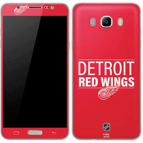 NHL Detroit Red Wings Lineup Galaxy J7 Skin