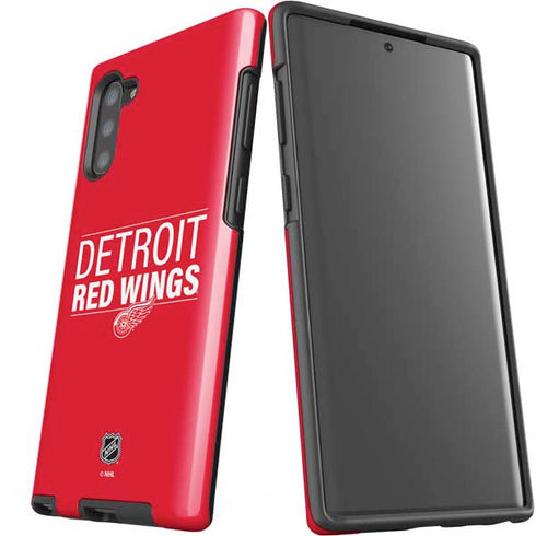 NHL Detroit Red Wings Lineup Galaxy Note 10 Pro Case