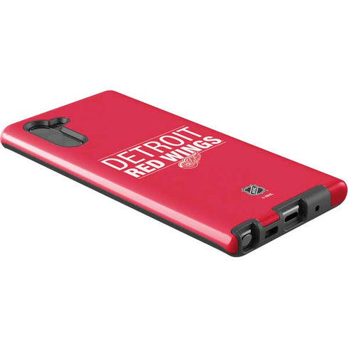 NHL Detroit Red Wings Lineup Galaxy Note 10 Pro Case