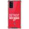 NHL Detroit Red Wings Lineup Galaxy Note20 5G Clear Case