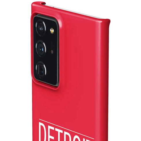 NHL Detroit Red Wings Lineup Galaxy Note20 Ultra 5G Lite Case
