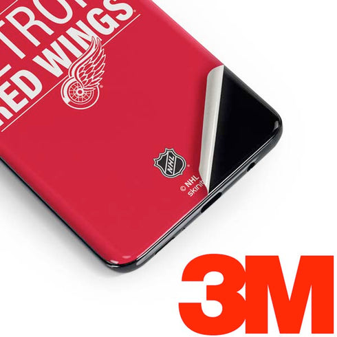 NHL Detroit Red Wings Lineup Galaxy S10 Plus Skin