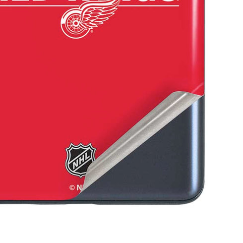 NHL Detroit Red Wings Lineup Galaxy S20 Fan Edition Skin