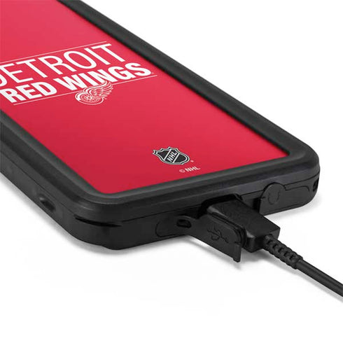 NHL Detroit Red Wings Lineup Galaxy S20 Plus Waterproof Case