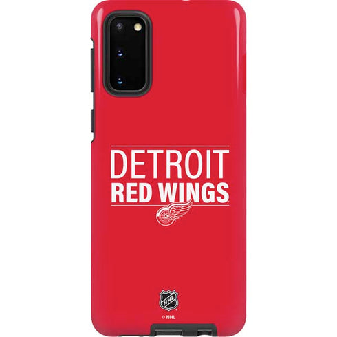 NHL Detroit Red Wings Lineup Galaxy S20 Pro Case