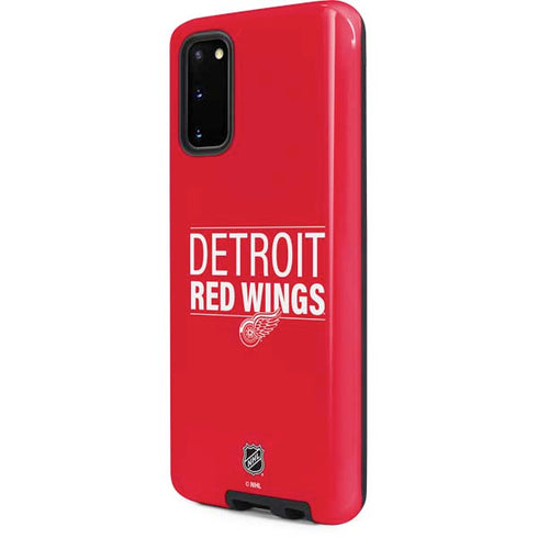 NHL Detroit Red Wings Lineup Galaxy S20 Pro Case