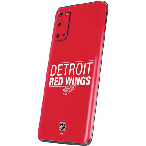NHL Detroit Red Wings Lineup Galaxy S20 Skin