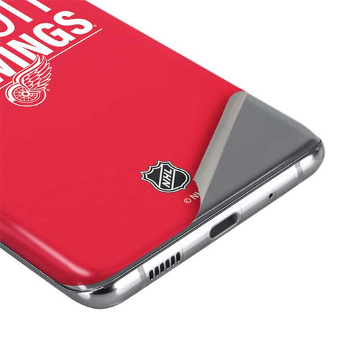 NHL Detroit Red Wings Lineup Galaxy S20 Skin