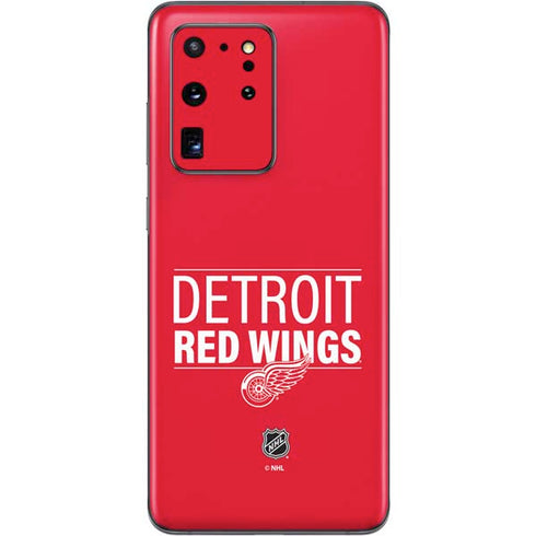 NHL Detroit Red Wings Lineup Galaxy S20 Ultra 5G Skin