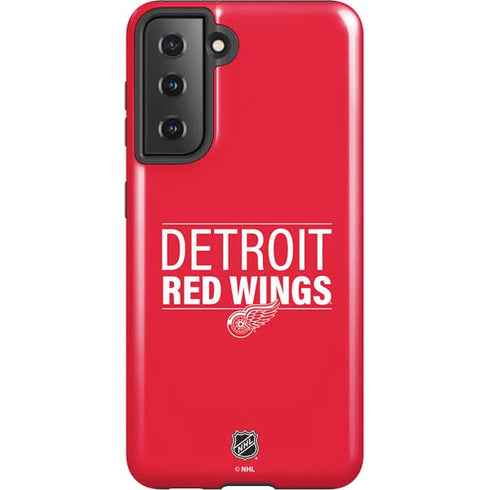 NHL Detroit Red Wings Lineup Galaxy S21 5G Pro Case