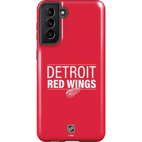 NHL Detroit Red Wings Lineup Galaxy S21 Plus 5G Pro Case