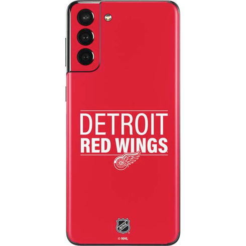NHL Detroit Red Wings Lineup Galaxy S21 Plus 5G Skin
