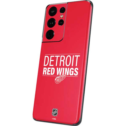 NHL Detroit Red Wings Lineup Galaxy S21 Ultra 5G Skin