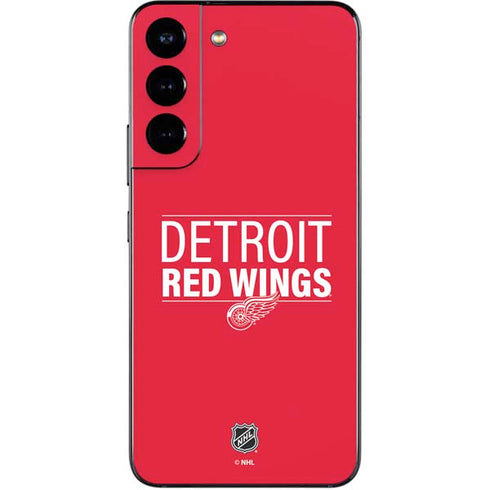 NHL Detroit Red Wings Lineup Galaxy S22 Skin