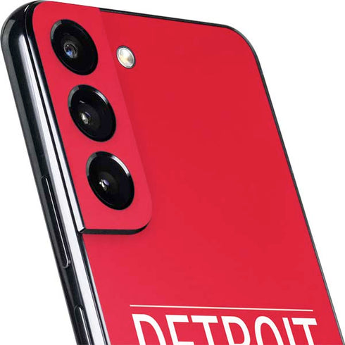 NHL Detroit Red Wings Lineup Galaxy S22 Skin