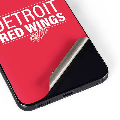 NHL Detroit Red Wings Lineup Galaxy S22 Skin