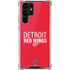 NHL Detroit Red Wings Lineup Galaxy S22 Ultra Clear Case