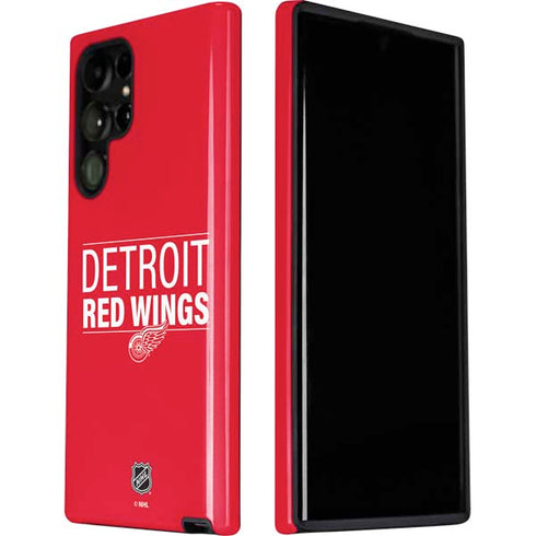 NHL Detroit Red Wings Lineup Galaxy S22 Ultra Pro Case