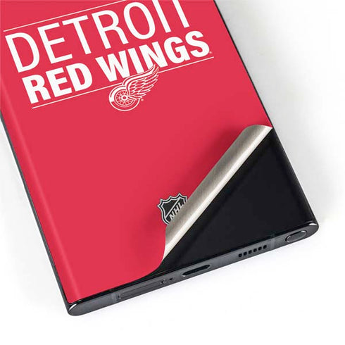 NHL Detroit Red Wings Lineup Galaxy S22 Ultra Skin