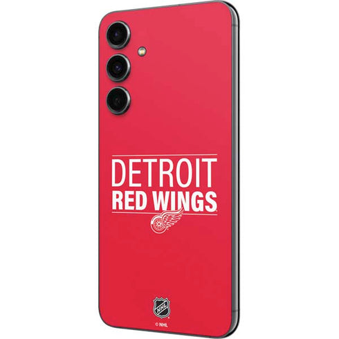NHL Detroit Red Wings Lineup Galaxy S23 FE Skin