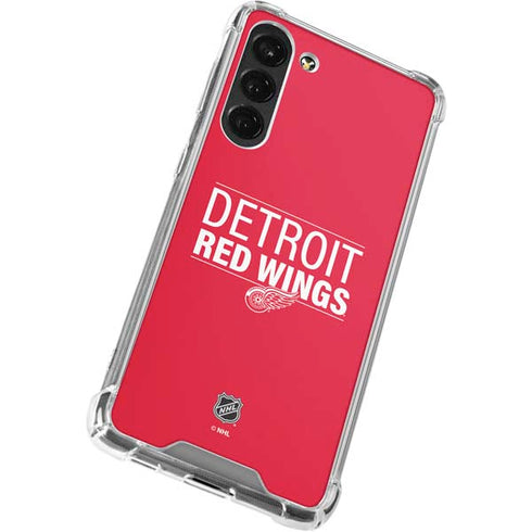 NHL Detroit Red Wings Lineup Galaxy S23 Plus Clear Case