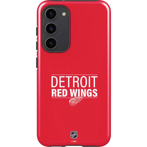 NHL Detroit Red Wings Lineup Galaxy S23 Plus Pro Case