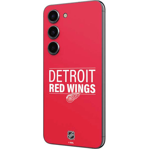 NHL Detroit Red Wings Lineup Galaxy S23 Skin
