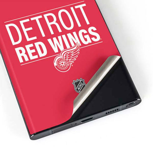 NHL Detroit Red Wings Lineup Galaxy S23 Ultra Skin