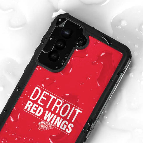 NHL Detroit Red Wings Lineup Galaxy S23 Waterproof Case