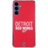 NHL Detroit Red Wings Lineup Galaxy S24 Clear Case