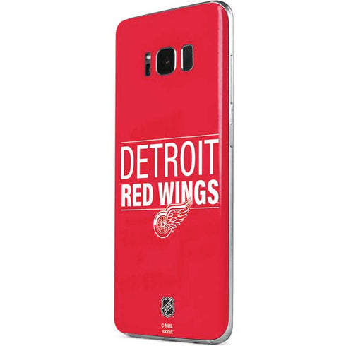 NHL Detroit Red Wings Lineup Galaxy S8 Plus Skin