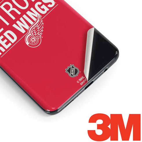 NHL Detroit Red Wings Lineup Galaxy S9 Plus Skin