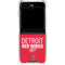NHL Detroit Red Wings Lineup Galaxy Z Flip5 5G Clear Case