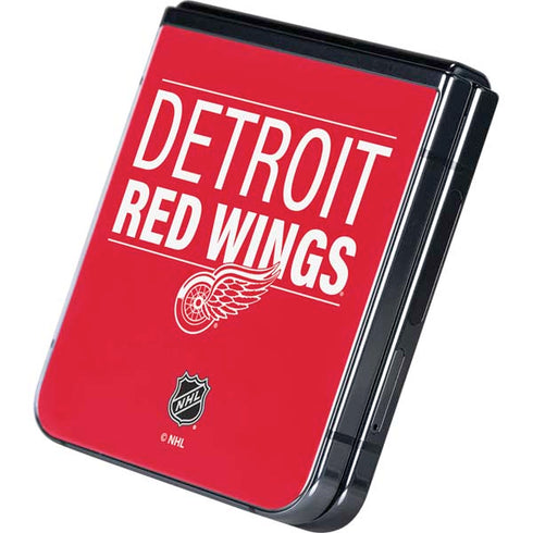NHL Detroit Red Wings Lineup Galaxy Z Flip5 5G Skin