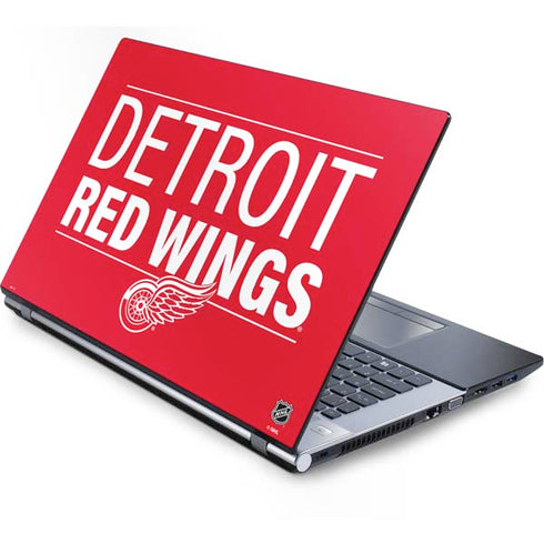 NHL Detroit Red Wings Lineup Generic Laptop Skin