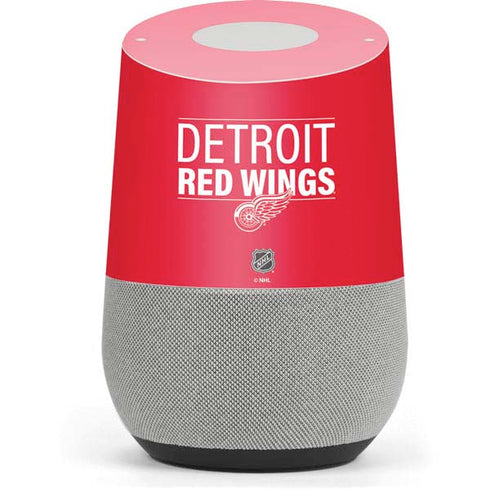 NHL Detroit Red Wings Lineup Google Home Skin