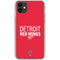 NHL Detroit Red Wings Lineup iPhone 11 Clear Case