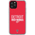 NHL Detroit Red Wings Lineup iPhone 11 Pro Clear Case