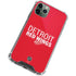 NHL Detroit Red Wings Lineup iPhone 11 Pro Max Clear Case
