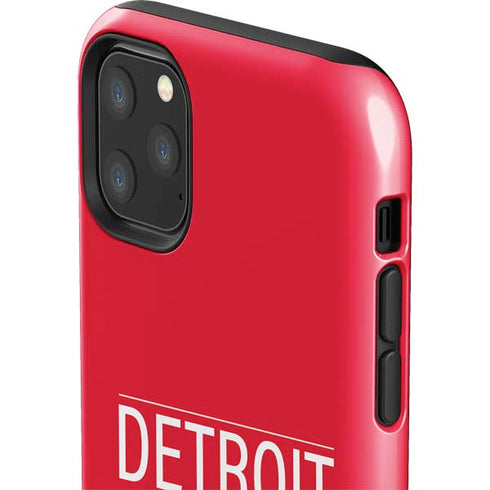 NHL Detroit Red Wings Lineup iPhone 11 Pro Max Impact Case