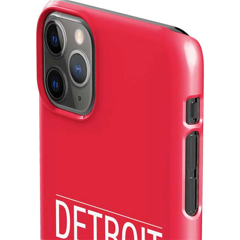 NHL Detroit Red Wings Lineup iPhone 11 Pro Max Lite Case