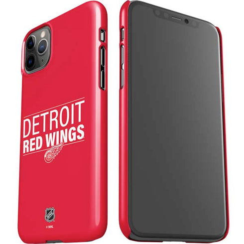 NHL Detroit Red Wings Lineup iPhone 11 Pro Max Lite Case