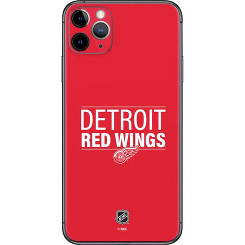 NHL Detroit Red Wings Lineup iPhone 11 Pro Max Skin