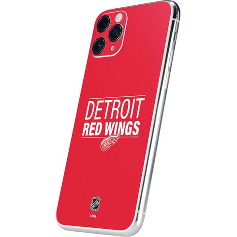 NHL Detroit Red Wings Lineup iPhone 11 Pro Skin