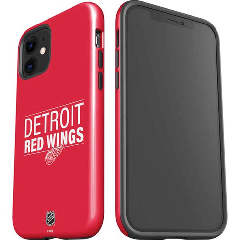 NHL Detroit Red Wings Lineup iPhone 12 Impact Case