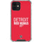 NHL Detroit Red Wings Lineup iPhone 12 Mini Clear Case