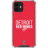 NHL Detroit Red Wings Lineup iPhone 12 Mini Clear Case