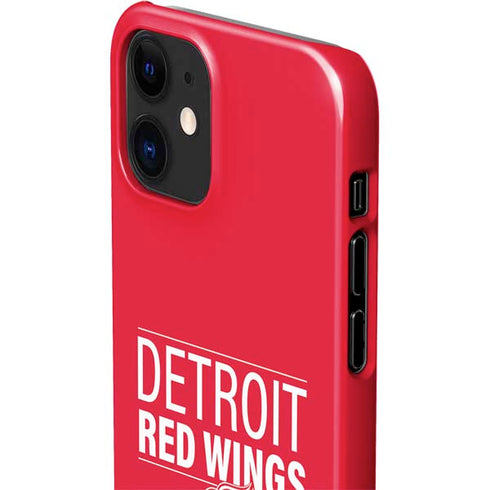 NHL Detroit Red Wings Lineup iPhone 12 Mini Lite Case